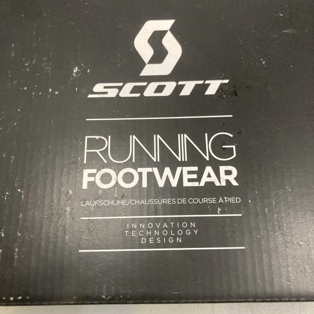 New Scott‎ AF+ Trainer Running Shoes Trainers Teal Yellow Women's Size 7.5
